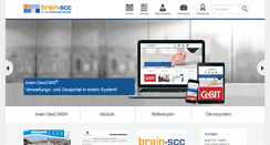 Desktop Screenshot of brain-scc.de